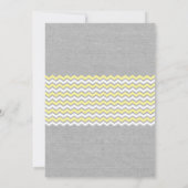 BSN Nurse afstuderen nodigt uit, geel krijtbord Kaart (Achterkant)