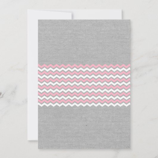 BSN Nurse afstuderen nodigt uit, ROZE grijs krijtb Kaart (Achterkant)