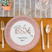 BSN Nurse afstuderen pinning party decor Papieren Bordje