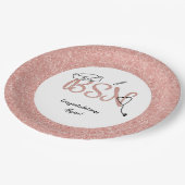 BSN Nurse afstuderen pinning party decor Papieren Bordje (Gekanteld)