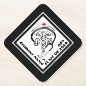 BSN - RN Afstuderen Afstuderen Kartonnen Onderzetters (Voorkant)