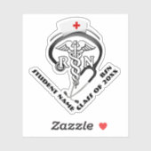 BSN - RN AFSTUDEREN STICKER (Vel)