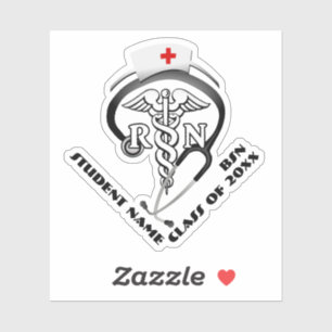 BSN - RN AFSTUDEREN STICKER