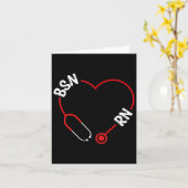 BSN RN Nurse Afstuderen Nursing Essentials BSN Nur Kaart (Gele Bloem)