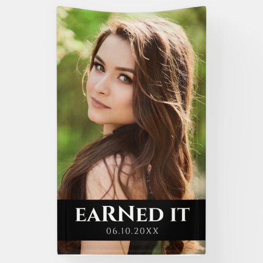 BSN RN Verpleegkundige School Afstudeerfeest Spandoek (Verticaal)