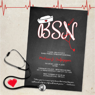 BSN verpleegkundige pinning ceremonie afstuderen u Kaart