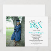 BSN Verpleegkundigen foto afstuderen piningparty / Kaart (Voorkant / Achterkant)