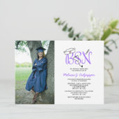 BSN Verpleegkundigen foto afstuderen pinning party Kaart (Staand voorkant)