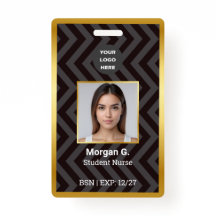 BSN Verpleegster Aangepaste Logo Foto