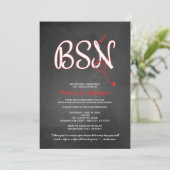 BSN verpleegster afstuderen pinemectie NO PET Kaart (Staand voorkant)