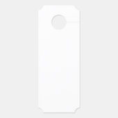 BSOD Blauwe Retro Pixel Niet Storen Deurhanger (Achterkant)