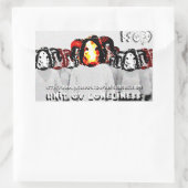 BSOFD Eenheid van Eenzaamheid Sticker (Tas)