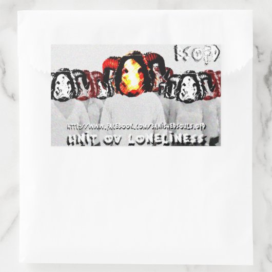 BSOFD Eenheid van Eenzaamheid Sticker (Tas)