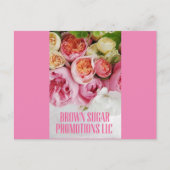 BSPllc Sweet Pink Briefkaart (Voorkant)