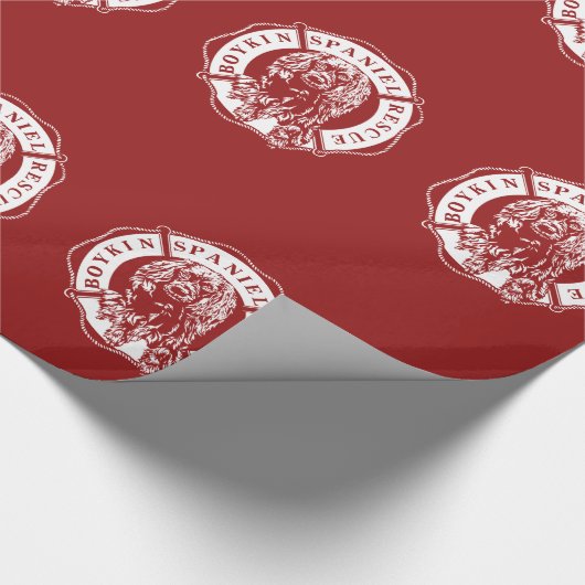 BSR-Logo-opvulpapier - rood Cadeaupapier (Hoek)