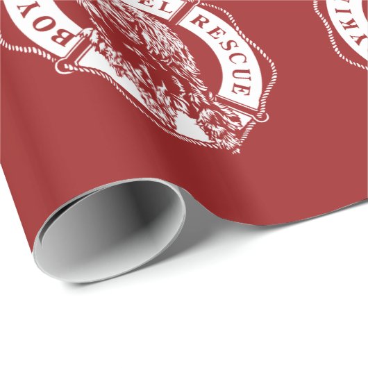 BSR-Logo-opvulpapier - rood Cadeaupapier (Rol Hoek)