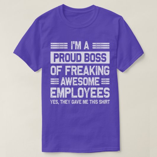 BSS Day Employee Appreciation Kantoor Mannen Fu T-shirt (Design voorkant)