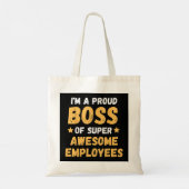 BSS Day Employee Appreciation Kantoor Work Nationa Tote Bag (Achterkant)
