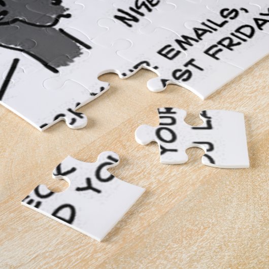 BSS Fires Worker per e-mail Legpuzzel (Zijkant)