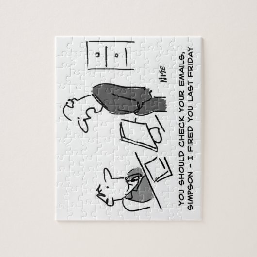 BSS Fires Worker per e-mail Legpuzzel (Verticaal)