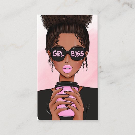 BSS Lady QR-code Visitekaartje (Voorkant)