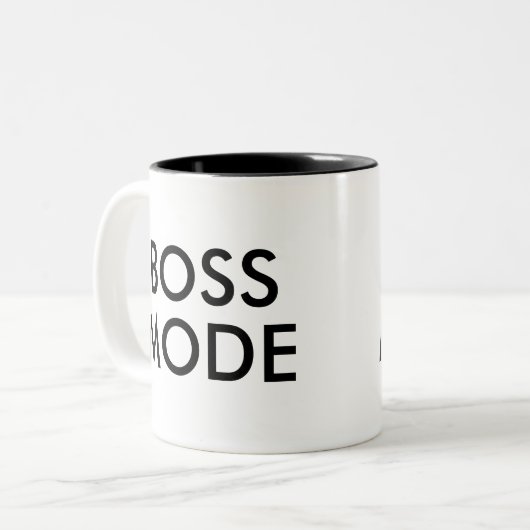 BSS-modus | Funny Humor Slogan Kantoor Mok (Voorkant links)