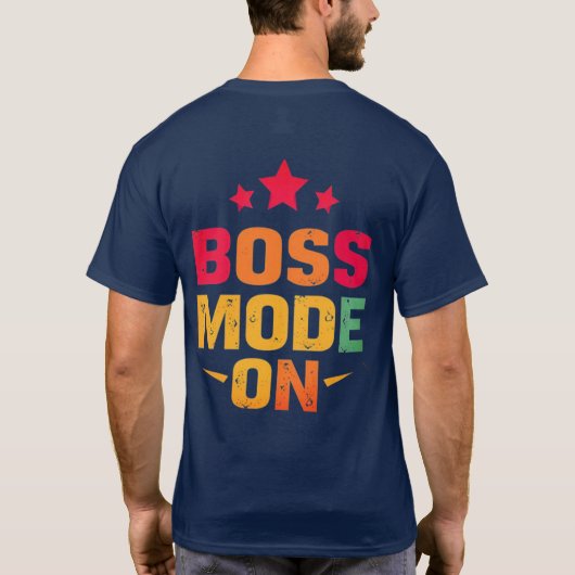 BSS-modus ingeschakeld T-shirt (Achterkant)