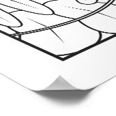 BSS Women Rule Kleur het zelf Poster (Hoek)