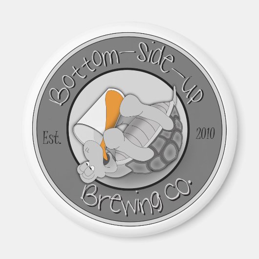 BSU Logo koelkastmagneet Magneet (Voorkant)