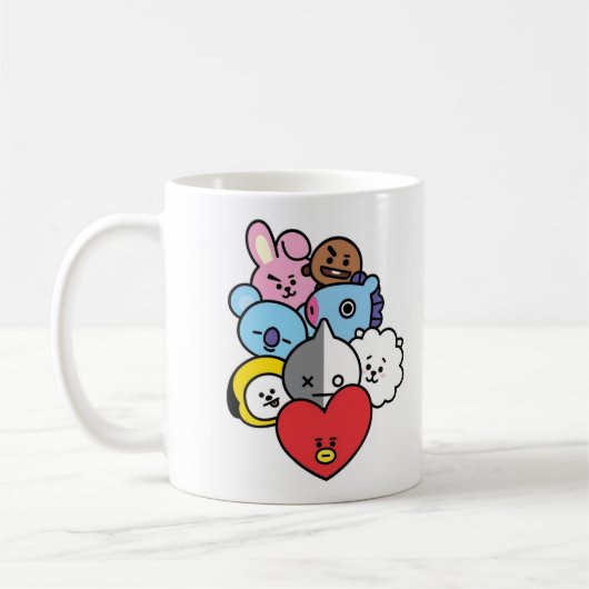 "BT21"-Mok Koffiemok (Links)