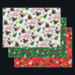 BT2MPS Min Pin Christmas Dog Wrapping Paper<br><div class="desc">BT2MPS Min Pin Christmas Dog Wrapping Paper</div>