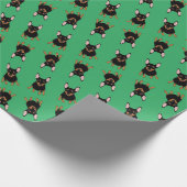 BT2MPS miniatuur pinscher cadeaupapier voor cadeau (Hoek)