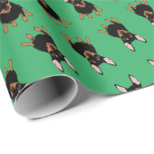 BT2MPS miniatuur pinscher cadeaupapier voor cadeau (Rol Hoek)