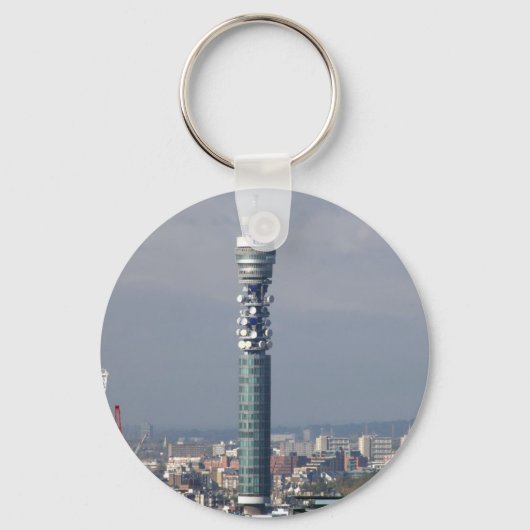BT Tower, Londen, Engeland. Sleutelhanger (Voorkant)