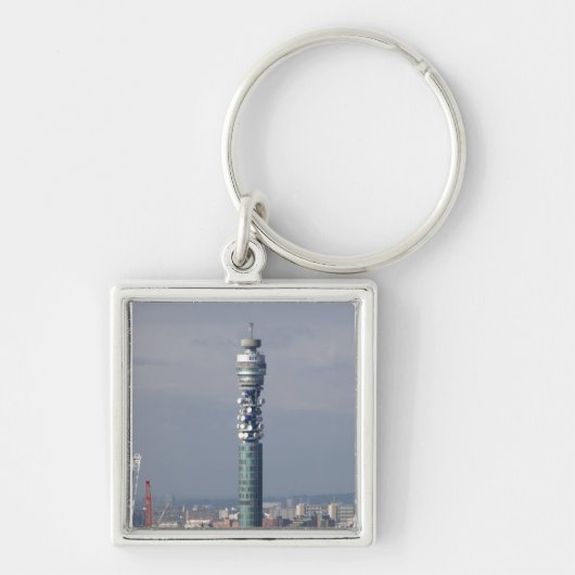 BT Tower, Londen, Engeland. Sleutelhanger (Voorkant)