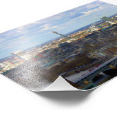 BT Tower London Skyline Cityscape Engeland Foto Afdruk (Hoek)