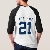 BTA HOF21 Mannen Baseball Shirt (Achterkant)