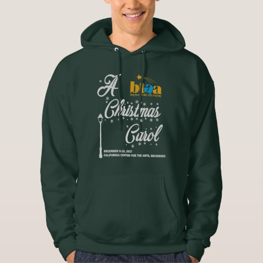 BTAA A Kerstmis Carol Adult Hoodie Sweatshirt (Voorkant)