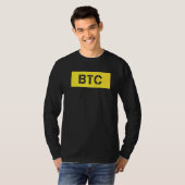 BTC Bitcoin T-shirt (Voorkant volledig)
