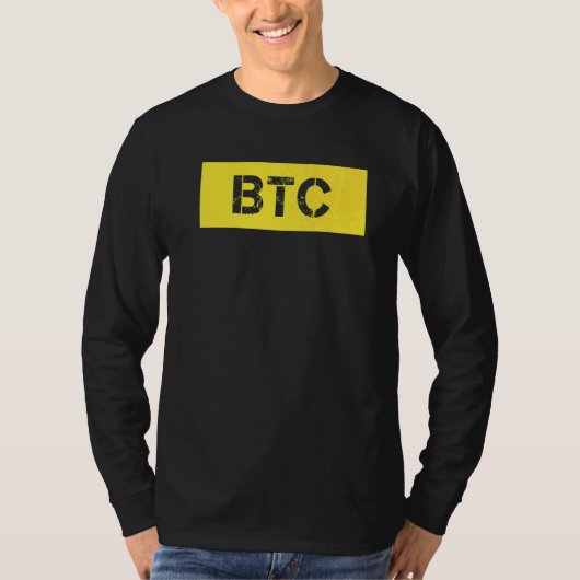 BTC Bitcoin T-shirt (Voorkant)