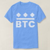 BTC koningsmunt T-shirt (Design voorkant)