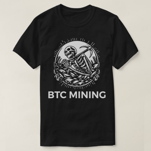 BTC Mijnbouw 1 T-shirt (Design voorkant)