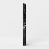 BTC motivatie | Schedel | Goud Marmer Case-Mate iPhone Case (Achterkant/links)