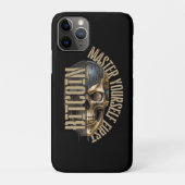 BTC motivation | Skull | Bitcoin crypto Case-Mate iPhone Case (Achterkant)