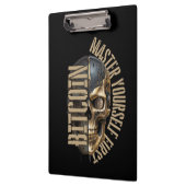 BTC motivation | Skull | Bitcoin crypto Klembord (Links)