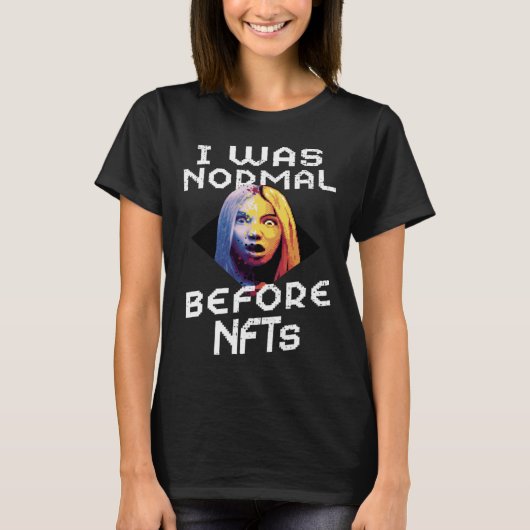 BTC Niet Fungibele Token Crypto Token Collector NF T-shirt (Voorkant)