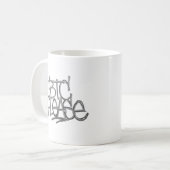 "BTC Please" (Wit) Koffiemok (Voorkant links)