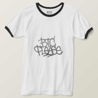 "BTC Please" (Wit) T-shirt