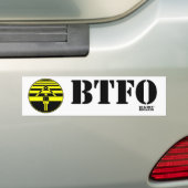 BTFO, Bug F#@* uit Bumpersticker (Op auto)