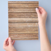 btpbwk BRUINE HOUTEN LOOPBRUG TEXTUUR SJABLOON ACH Flyer (Hand)